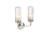 KOHLER K-31776-SC02 Occasion Two-light sconce, polished nickel - view 2