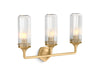 KOHLER K-31778-SC03 Occasion Three-light sconce, brushed moderne brass - view 2