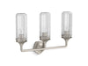 KOHLER K-31778-SC03 Occasion Three-light sconce, brushed nickel