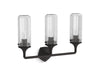 KOHLER K-31778-SC03 Occasion Three-light sconce, matte black