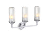 KOHLER K-31778-SC03 Occasion Three-light sconce, polished chrome - view 2