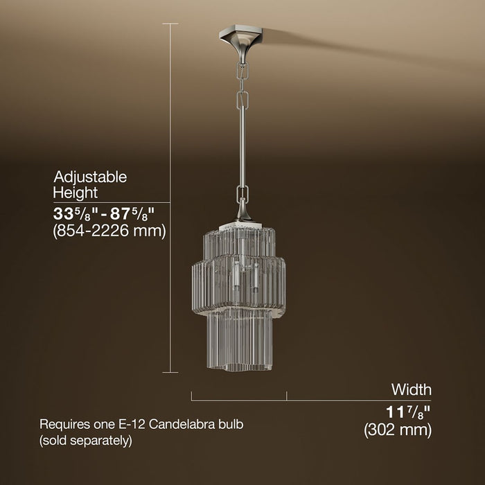 3/4 view of product with dimensions