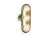 KOHLER K-31784-SC03 Jabot Three-light sconce, jade w brushed moderne brass accents - view 2