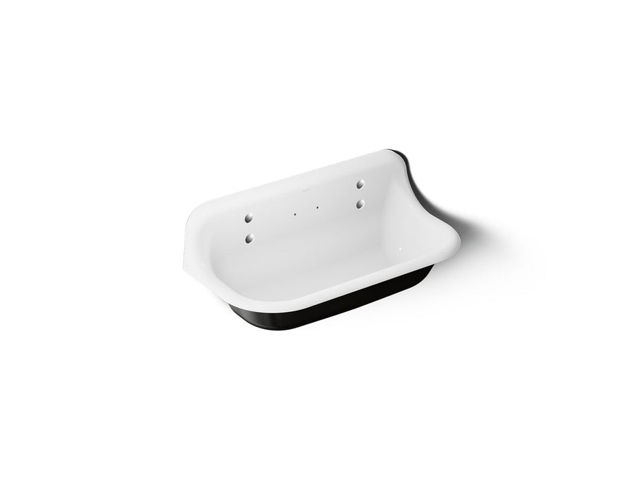 KOHLER K-3200-0 K-3200 Brockway 36" Wall-mount Utility Sink, white