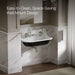 KOHLER K-3200-0 K-3200 Brockway 36" Wall-mount Utility Sink, white - view 3