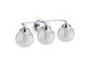 KOHLER K-32254-SC03 Embra by Studio McGee Three-light sconce, polished chrome