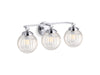 KOHLER K-32254-SC03 Embra by Studio McGee Three-light sconce, polished chrome - view 2