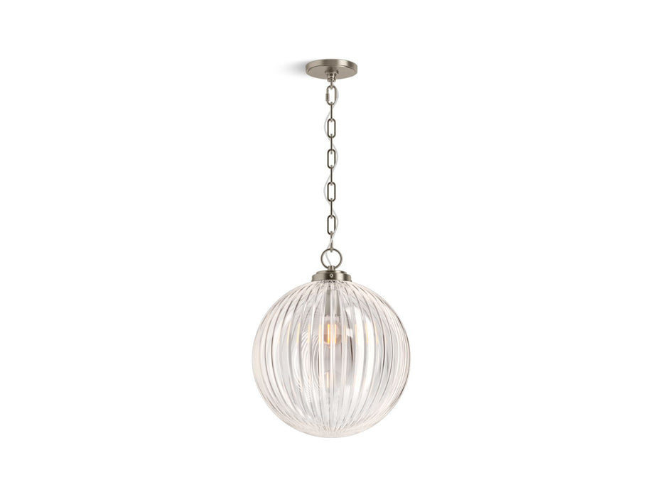 KOHLER K-32259-PE01 Embra by Studio McGee 14" pendant, brushed nickel - view 2