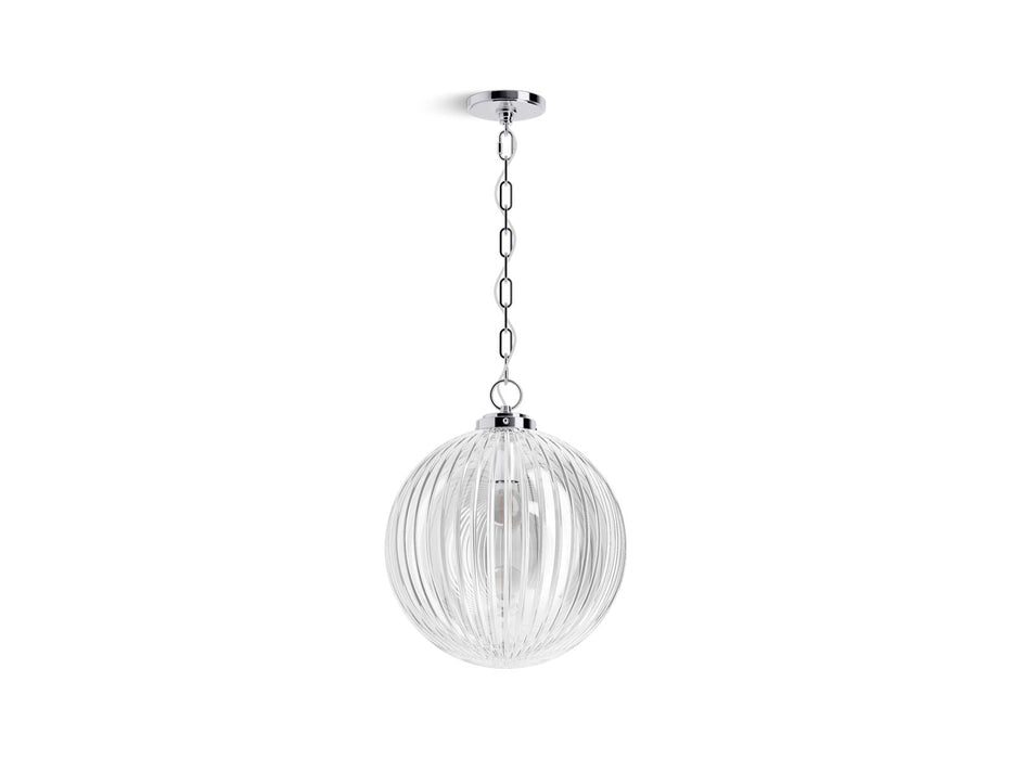 KOHLER K-32259-PE01 Embra by Studio McGee 14" pendant, polished chrome