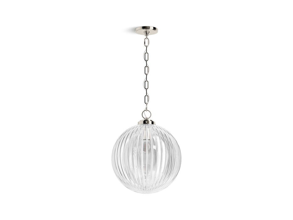 KOHLER K-32259-PE01 Embra by Studio McGee 14" pendant, polished nickel