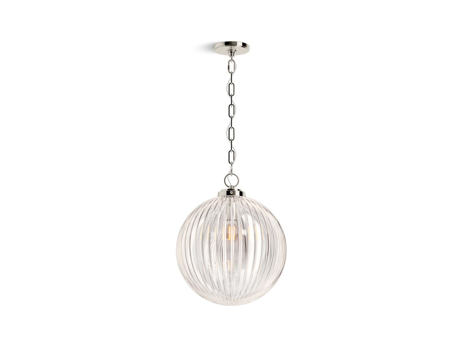 KOHLER K-32259-PE01 Embra by Studio McGee 14" pendant, polished nickel - view 2