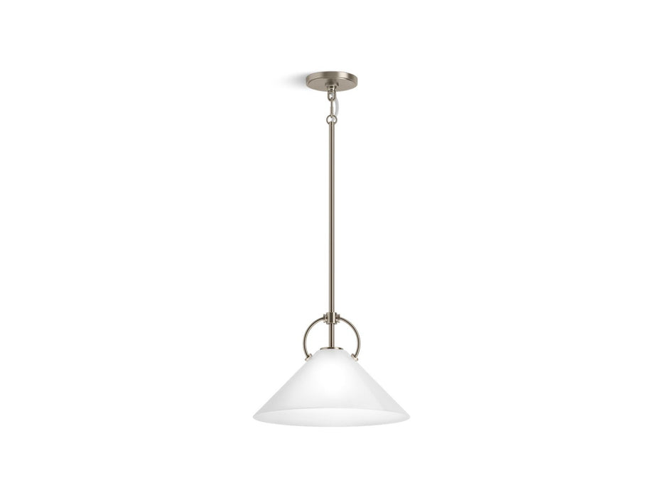 KOHLER K-32260-PE01 Kernen by Studio McGee 14" pendant, brushed nickel - view 2