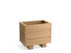 KOHLER K-32298 Landshapes™ by Daniel Arsham 36" Bathroom Vanity Cabinet, stratified oak