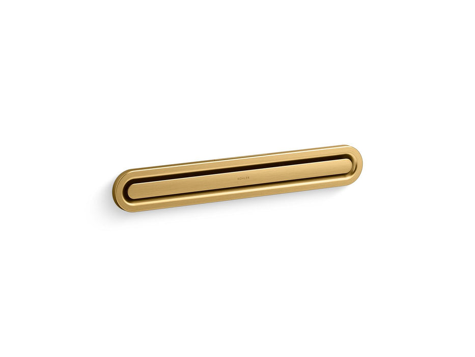 KOHLER K-32309 Invigoration Series Linear Steam Head, vibrant brushed moderne brass