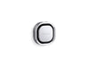 KOHLER K-32310 Invigoration Series Square Steam Head, polished chrome