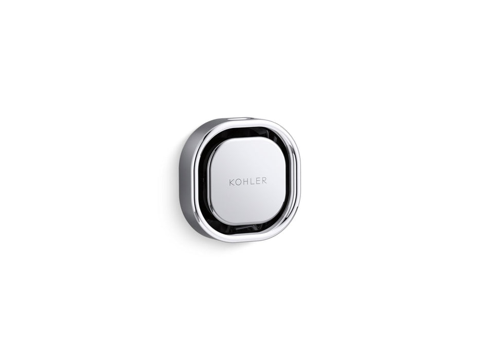 KOHLER K-32310 Invigoration Series Square Steam Head, polished chrome