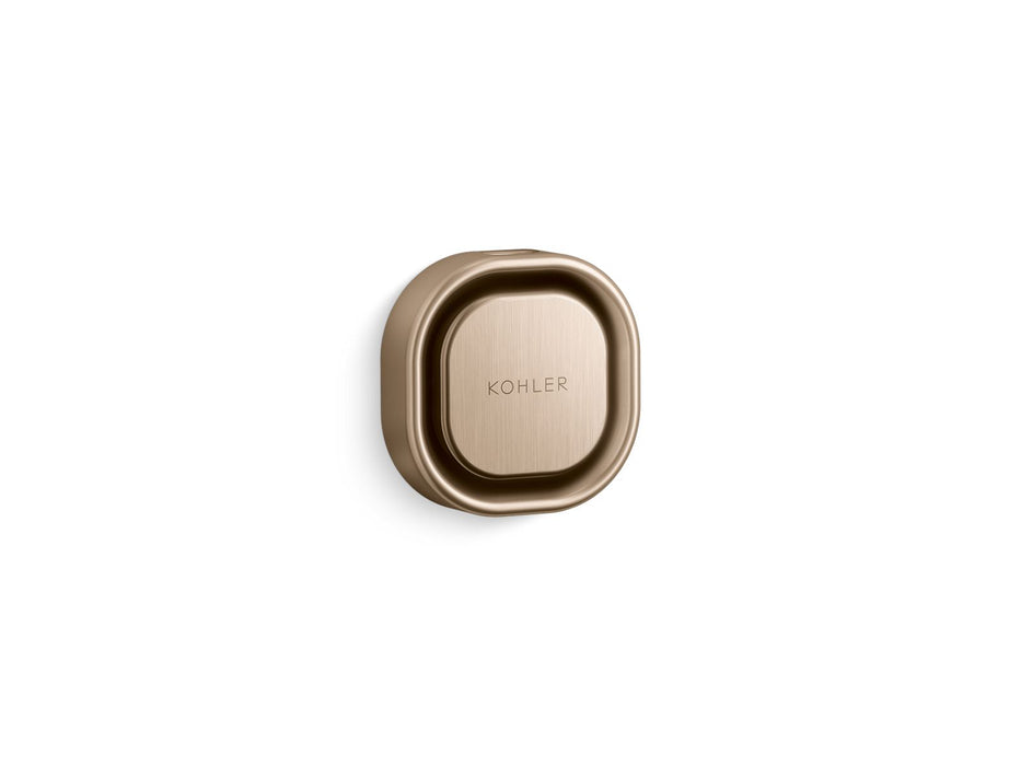 KOHLER K-32310 Invigoration Series Square Steam Head, vibrant brushed bronze