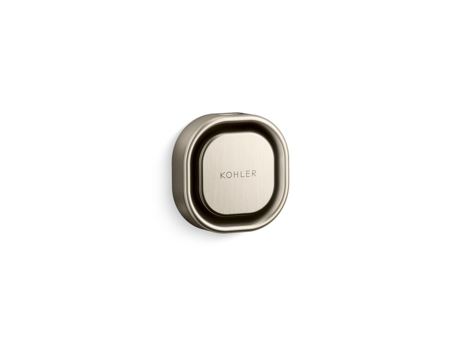 KOHLER K-32310 Invigoration Series Square Steam Head, vibrant brushed nickel