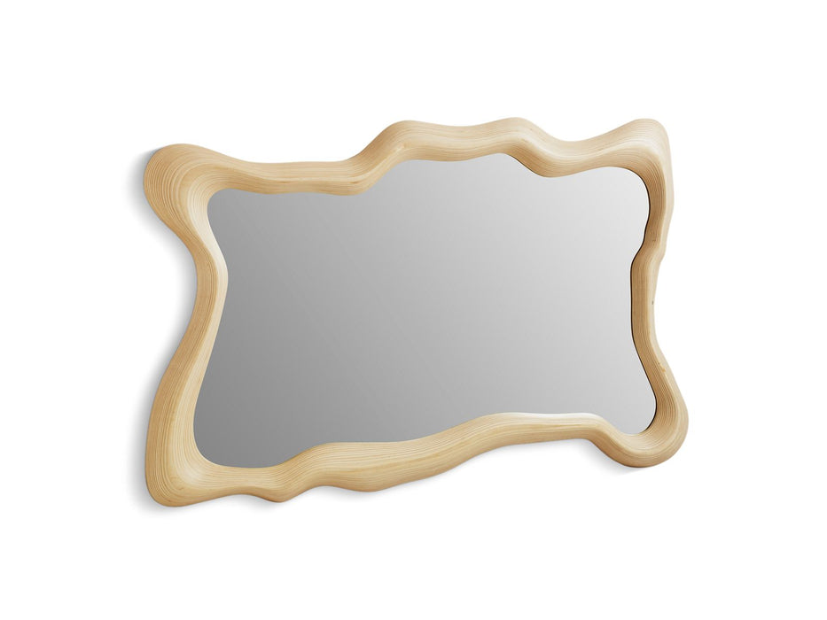 KOHLER K-32320 Landshapes™ by Daniel Arsham 38" x 60" Framed Mirror, stratified birch - view 2