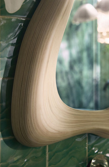 KOHLER K-32320 Landshapes™ by Daniel Arsham 38" x 60" Framed Mirror, stratified birch - view 4