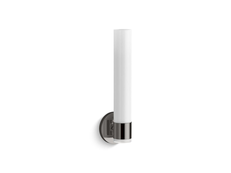 KOHLER K-32375-SC01 Purist One-light sconce, titanium