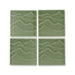 KOHLER K-32576 Landshapes™ by Daniel Arsham 4" x 4" Feature Tile Produced by the KOHLER WasteLAB, dark celadon - view 4