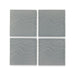 KOHLER K-32576 Landshapes™ by Daniel Arsham 4" x 4" Feature Tile Produced by the KOHLER WasteLAB, light blue grey - view 4