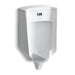 KOHLER K-32590 Bardon™ Wall-hung Rear-spud Touchless Urinal, 0.5 GPF, white