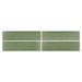 KOHLER K-32624 Landshapes™ by Daniel Arsham 3" x 12" Feature Tile Produced by the KOHLER WasteLAB, dark celadon - view 4