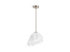 KOHLER K-32695 Landshapes™ by Daniel Arsham 14-3/4" Pendant, brushed nickel