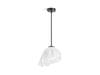 KOHLER K-32695 Landshapes™ by Daniel Arsham 14-3/4" Pendant, matte black