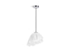 KOHLER K-32695 Landshapes™ by Daniel Arsham 14-3/4" Pendant, polished chrome