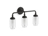 KOHLER K-32806-SC03 Artifacts Three-light sconce, matte black