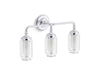 KOHLER K-32806-SC03 Artifacts Three-light sconce, polished chrome