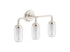 KOHLER K-32806-SC03 Artifacts Three-light sconce, polished nickel