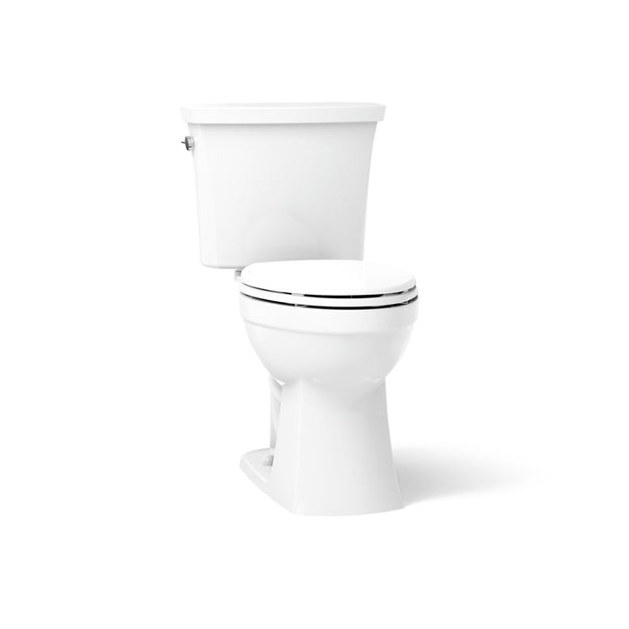 KOHLER 32810 Kelston Two-piece elongated toilet, 1.28 gpf - White