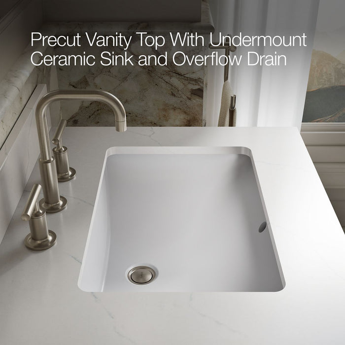 KOHLER K-32840 Solive 60" bathroom vanity cabinet with sinks and quartz top, light oak - view 4
