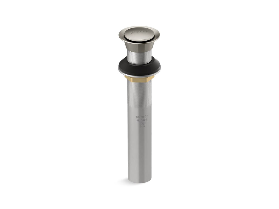 KOHLER K-33151 Clicker drain without overflow, polished chrome