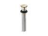 KOHLER K-33151 Clicker drain without overflow, vibrant french gold