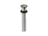 KOHLER K-33151 Clicker drain without overflow, vibrant titanium