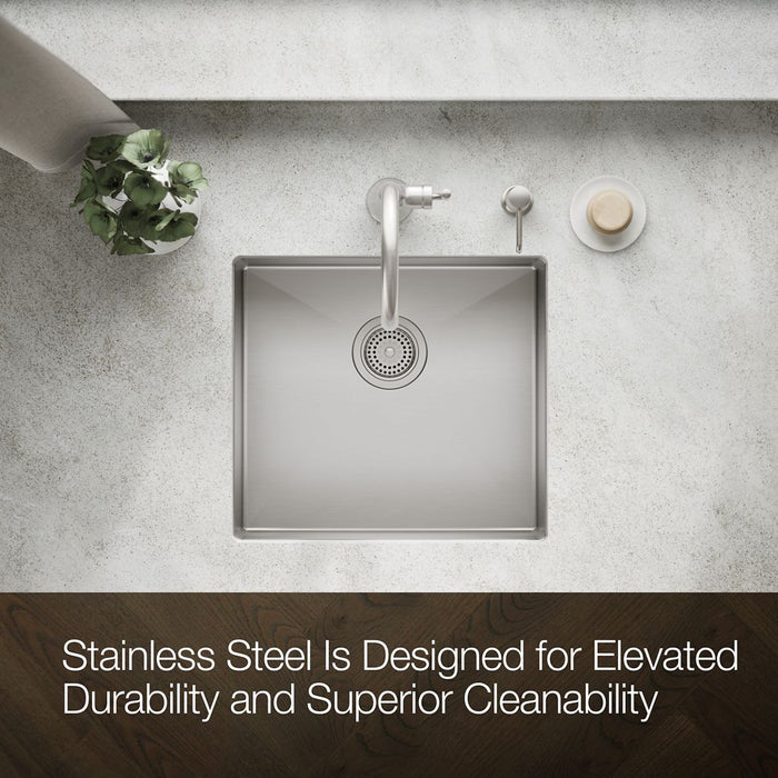 KOHLER Strive 20" undermount single-bowl bar sink