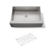KOHLER K-33157 Strive 33-1/2" Undermount Single-bowl Farmhouse Kitchen Sink, stainless steel