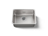 KOHLER K-3325 Undertone 23" undermount single-bowl kitchen sink, stainless steel