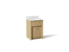 KOHLER K-33264 Alouette™ 24" Bathroom Vanity Cabinet with Sink and Quartz Top, light oak