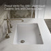 KOHLER K-33265 Alouette™ 30" Bathroom Vanity Cabinet with Sink and Quartz Top, light oak - view 3