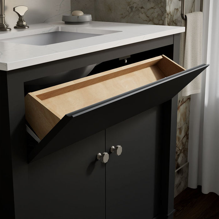 KOHLER K-33266 Alouette™ 36" Bathroom Vanity Cabinet with Sink and Quartz Top, ferrous grey - view 4