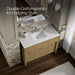 KOHLER K-33268 Alouette™ 48" Bathroom Vanity Cabinet with Sink and Quartz Top, light oak - view 5