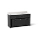 KOHLER K-33293 Alouette™ 60" Bathroom Vanity Cabinet with Sinks and Quartz Top, dark warm grey - view 3