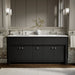 KOHLER K-33294 Alouette™ 72" Bathroom Vanity Cabinet with Sinks and Quartz Top, dark warm grey - view 2