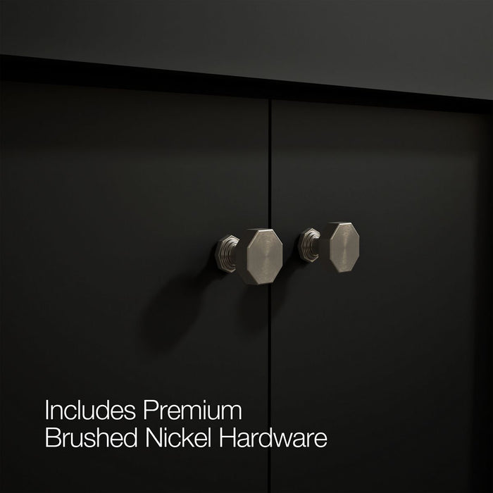 KOHLER Alouette™ 72" bathroom vanity cabinet with sinks and quartz top